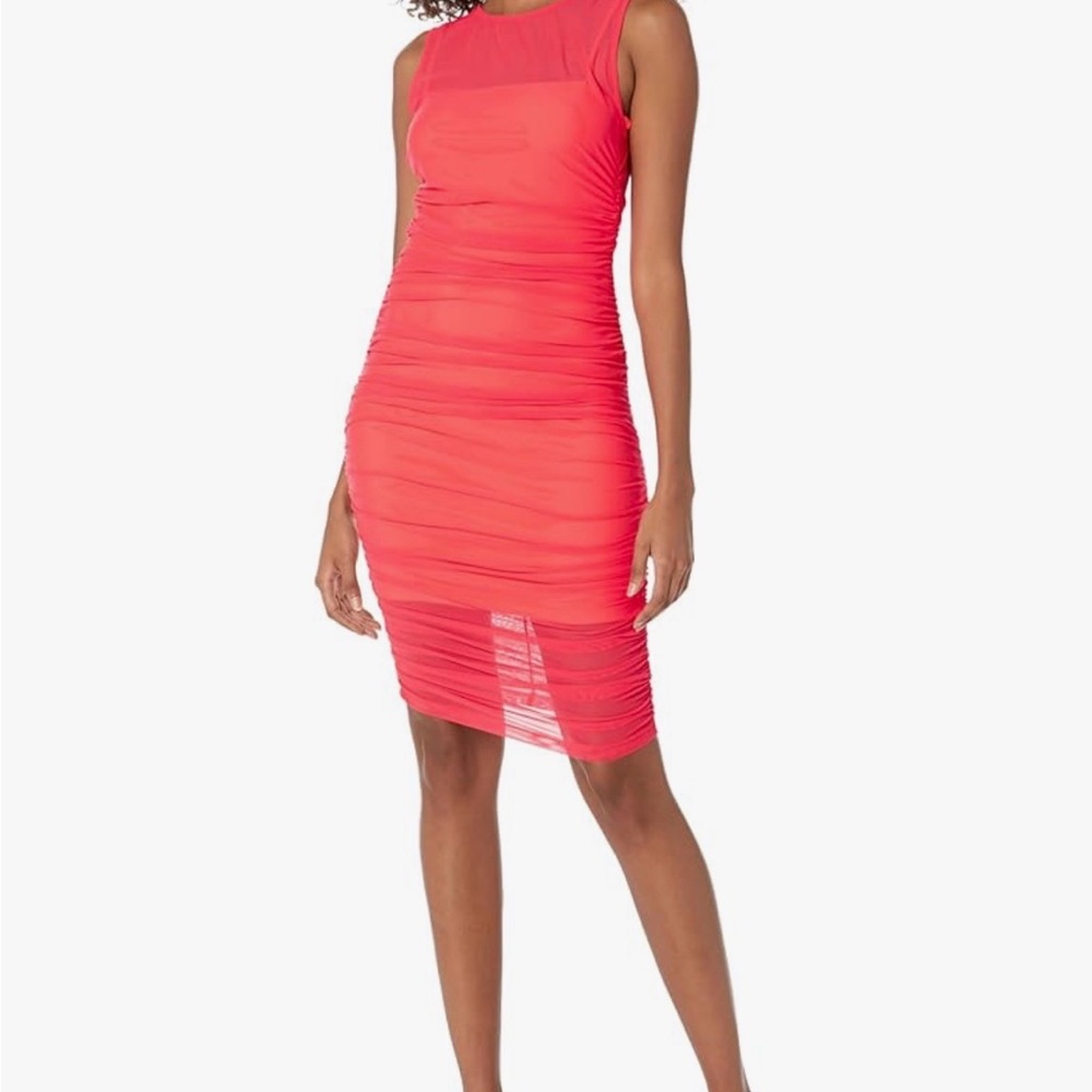 Black Halo melon Sleeveless Dress NWT